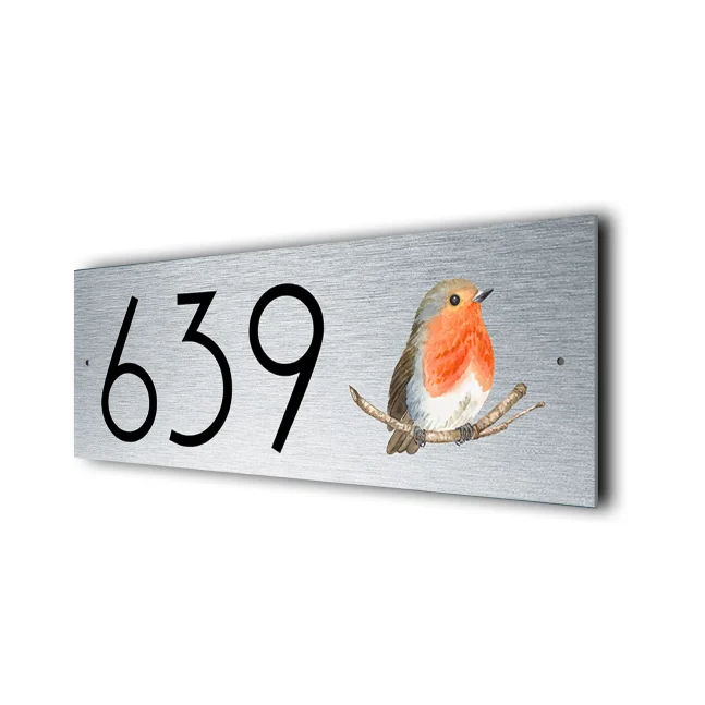 Personalized Robin Address Sign Robin Address Sign