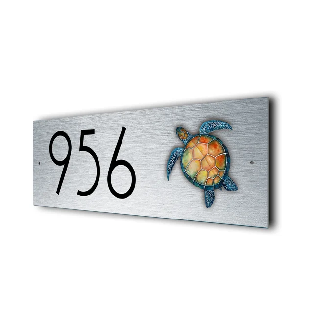 Turtle Address Sign