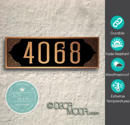 Celtic Address Sign