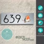 Weatherproof Robin Address Sign