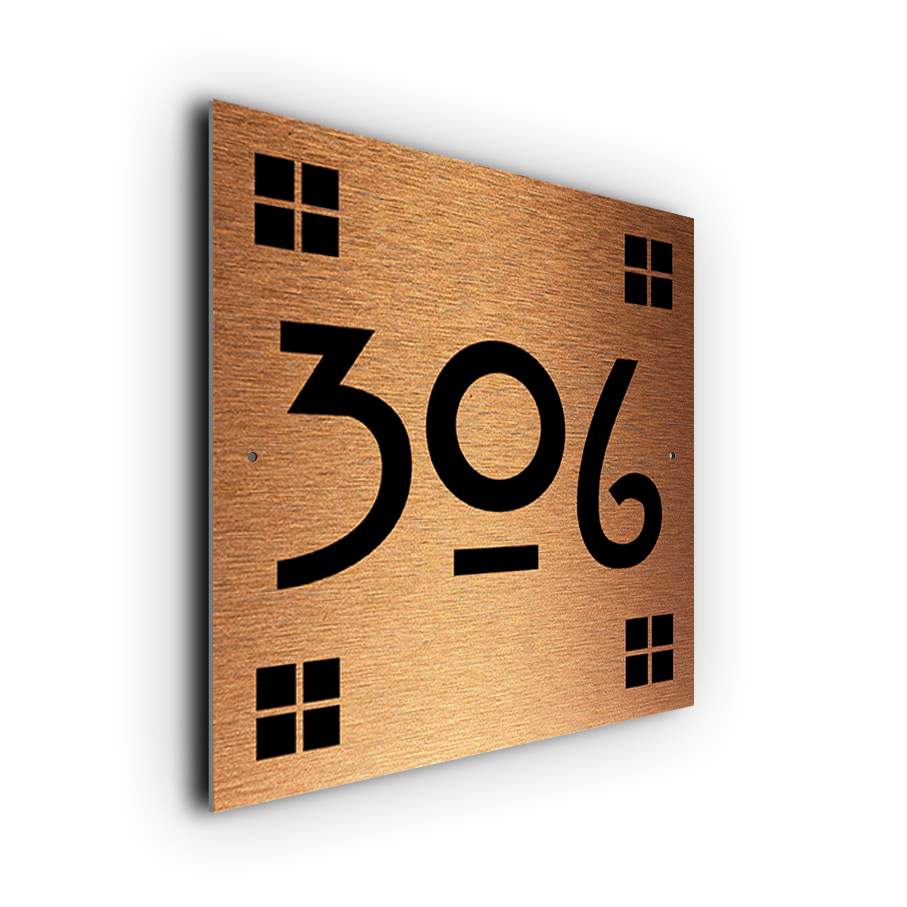 Custom Craftsman House Number Sign