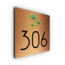 Ginkgo House Number Sign