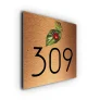 Custom Ladybird House Number Sign