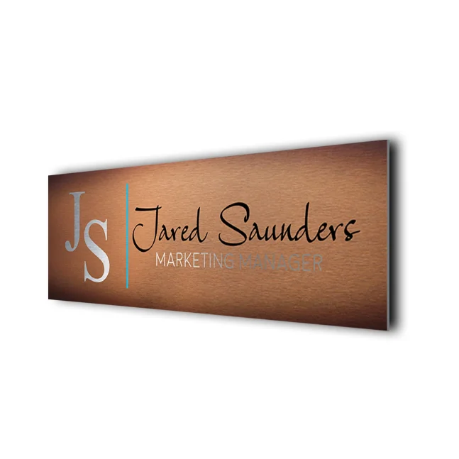 Copper Monogram Door Name Sign Monogram Door Name Sign
