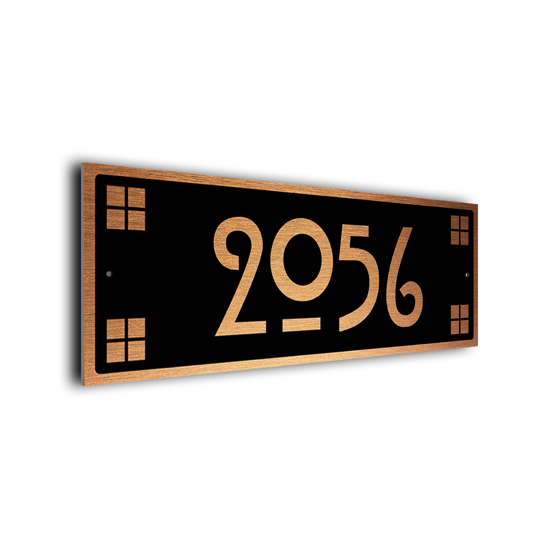 Craftsman Address Sign