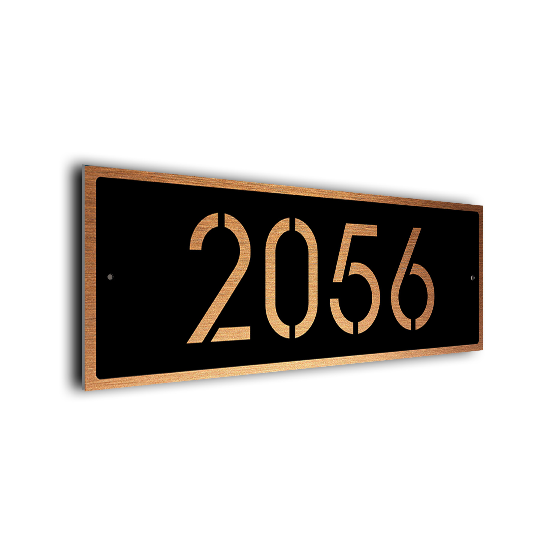 Custom Stencil Address Sign