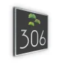 Custom Ginkgo House Number Sign