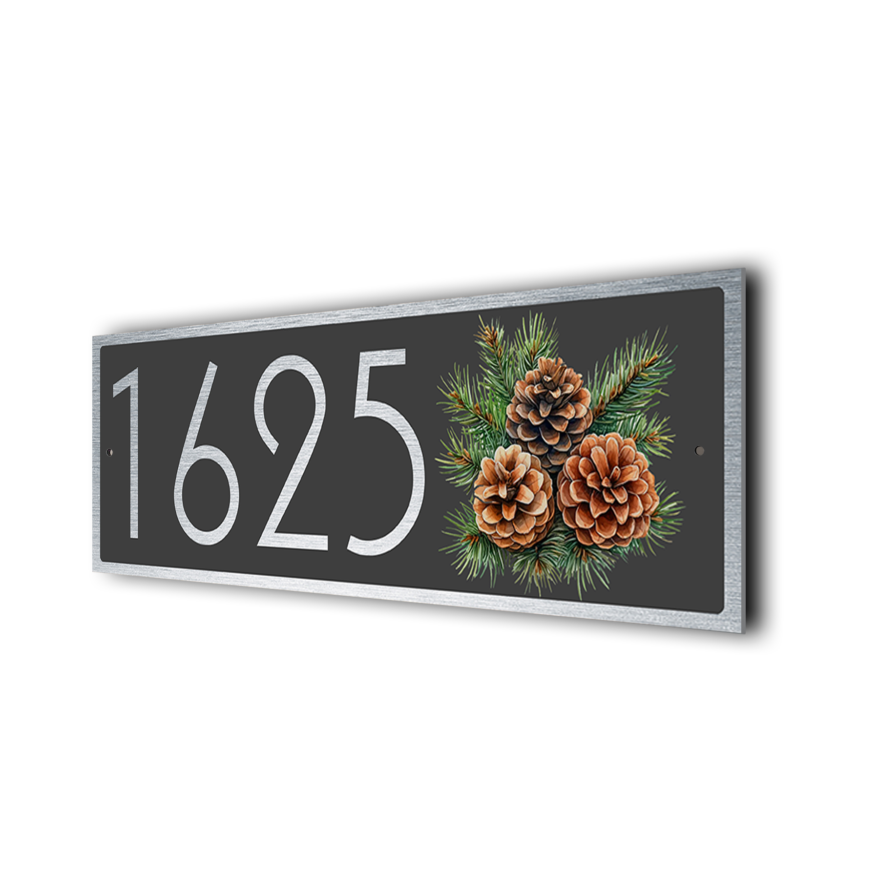 Pinecone Address Sign