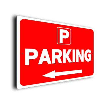 Parking Directional Sign