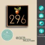 Acorn House Number Sigs