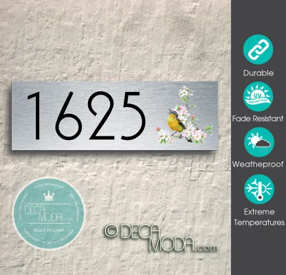 Songbird Address Sign