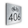 Custom Bicycle House Number Sign