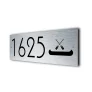 Custom Canoe Address Sign
