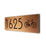Bicycle Address Sign