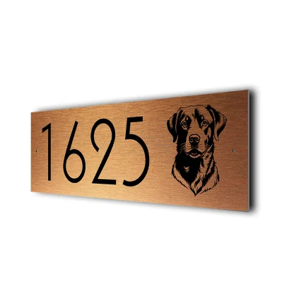 Dog Address Sign