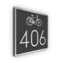 Bicycle House Number Sign