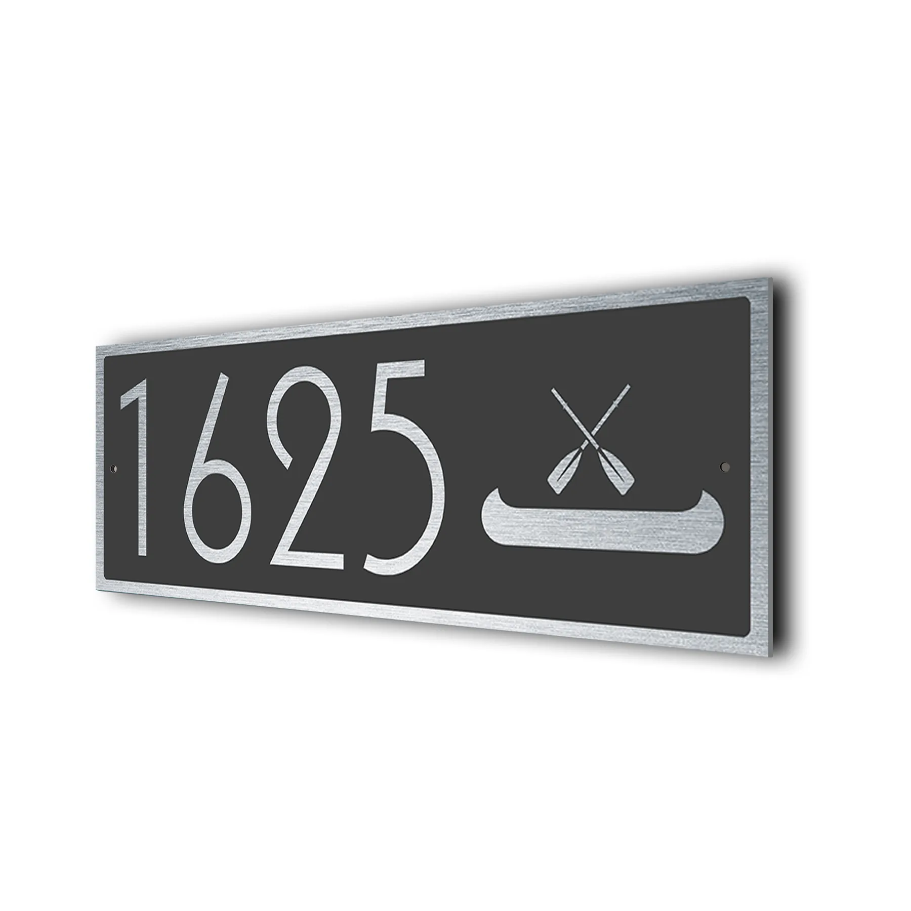 Canoe Address Sign
