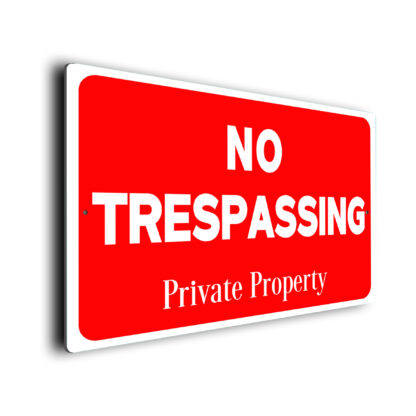 No Trespassing Sign