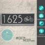 Bicycle Address Sign