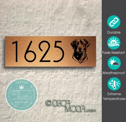 Dog Address Sign