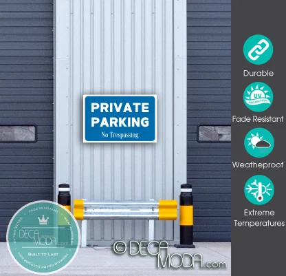 Private Parking Sign