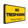 No Trespassing Sign