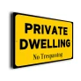 Private Dwelling Sign