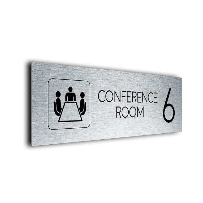 Conference Room Number Sign Custom Conference room Signs