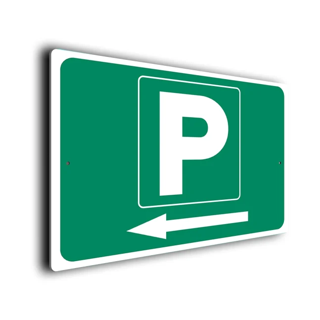 Green Car Park Symbol Sign Car Park Symbol Sign