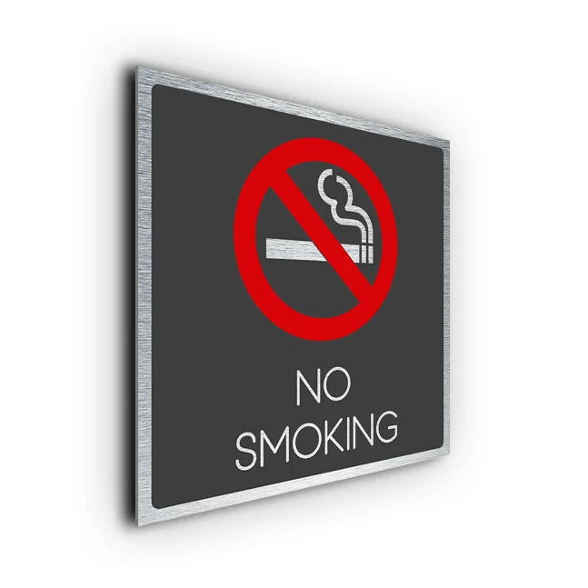 Modern No Smoking Sign No Smoking Sign