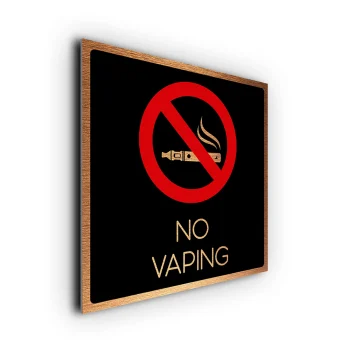 No Vaping Signs