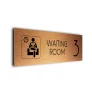Waiting room Number sign