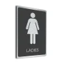Ladies Restroom Symbol Sign
