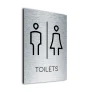 Modern Toilets Sign