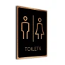 Modern Toilets Sign