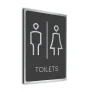 Modern Toilets Sign
