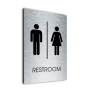 Traditional Restroom Symbol Sign