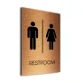 Traditional Restroom Symbol Sign