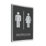 Traditional Restroom Symbol Sign