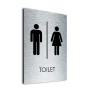 Traditional Toilet Symbol Sign