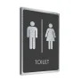 Traditional Toilet Symbol Sign