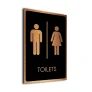 Traditional Toilets Sign