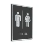 Traditional Toilets Sign