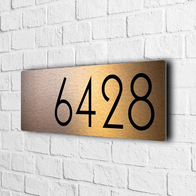 copper door number
