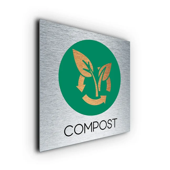 Compost Sign COM202-SB Compost sign