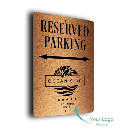 Reserved Parking Logo Sign