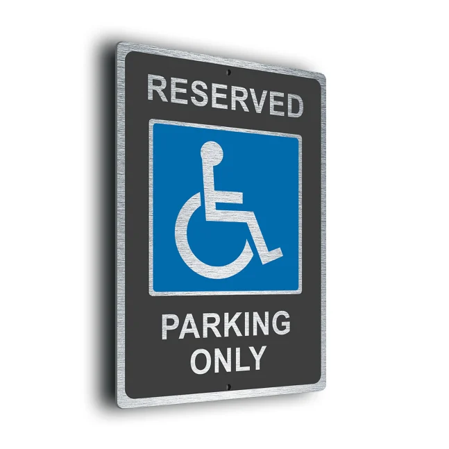 Disabled Parking Sign DISP211-GS Disabled Parking Sign