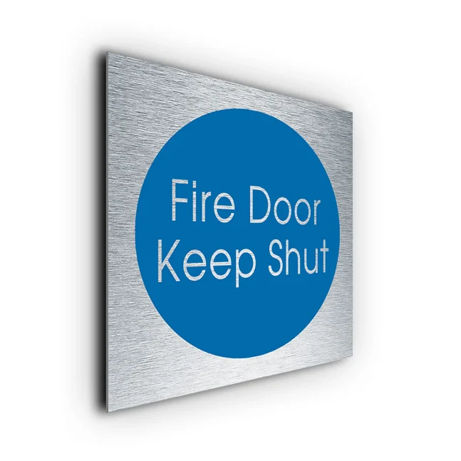 Fire Door Keep Shut Sign