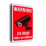 Warning 24 Hour Video Surveillance CCTV Sign
