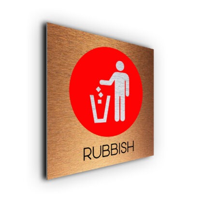 Rubbish Sign